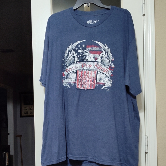 Bass Pro Shops Other - 2/$15 Bass Pro Shops Navy American Tradition T-shirt (2XL)